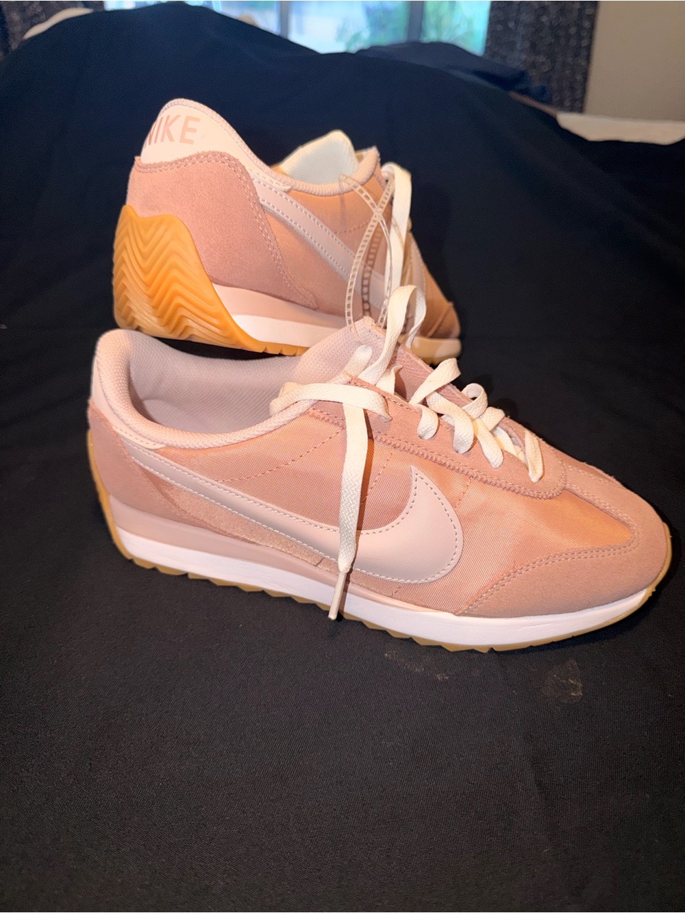 Nike Women’s Pink & White Pacific Retro Runner Sneakers